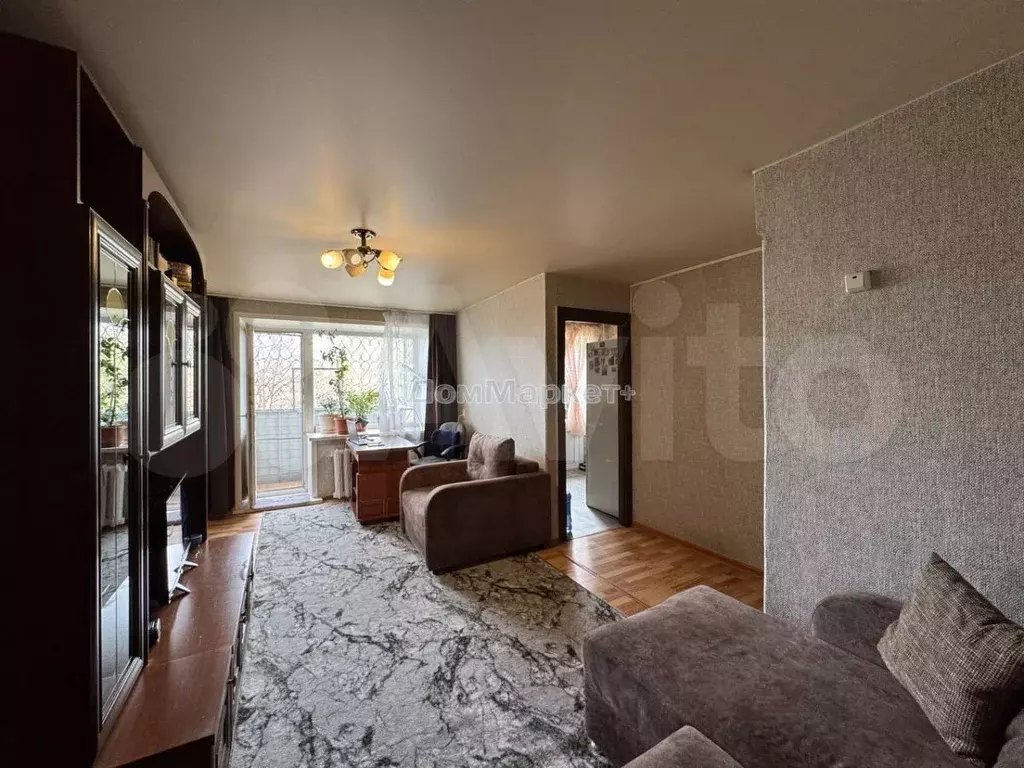 2-к. квартира, 43,6 м, 5/5 эт. - Фото 1