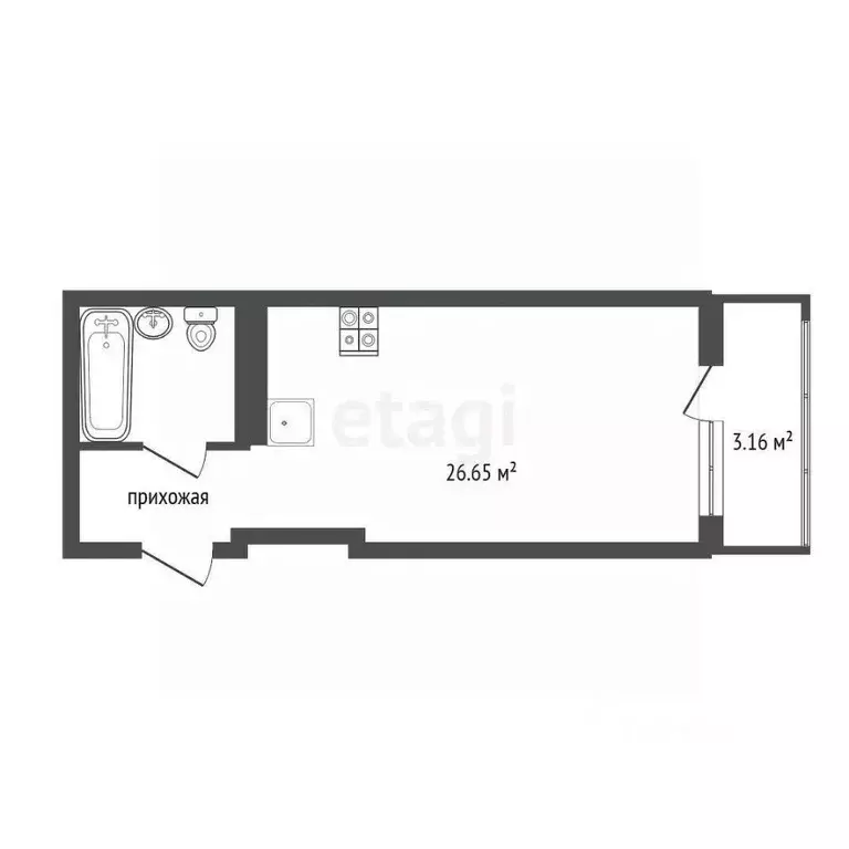 Студия Воронежская область, Воронеж ул. Богдана Хмельницкого, 45А ... - Фото 2