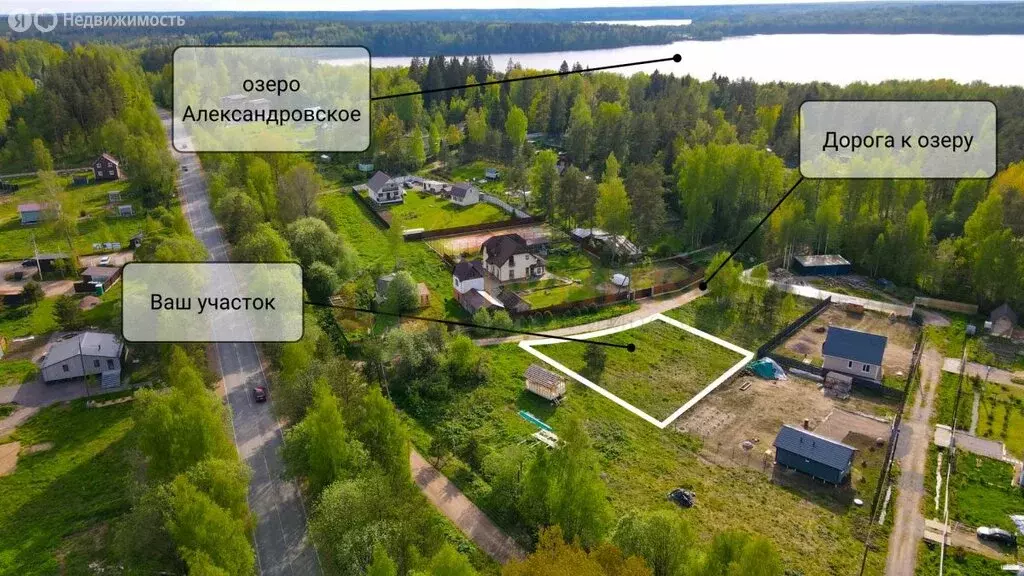 Участок в Выборгский район, Приморское городское поселение, посёлок ... - Фото 2