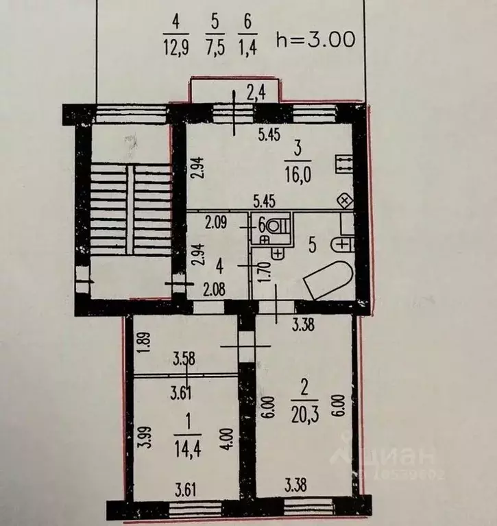 2-к кв. Санкт-Петербург Московский просп., 150 (72.5 м) - Фото 1