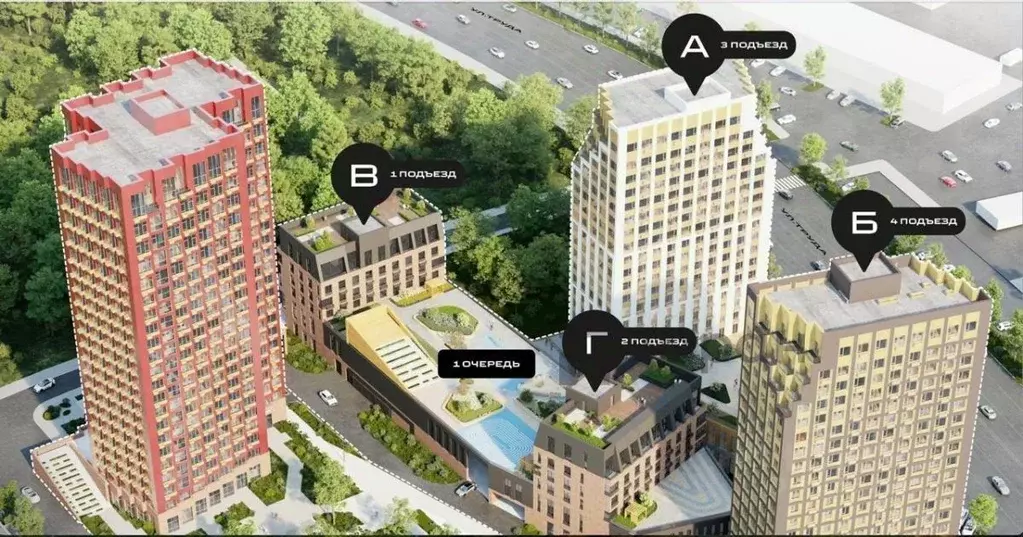 2-к кв. Челябинская область, Челябинск ул. Труда, 187 (45.0 м) - Фото 0