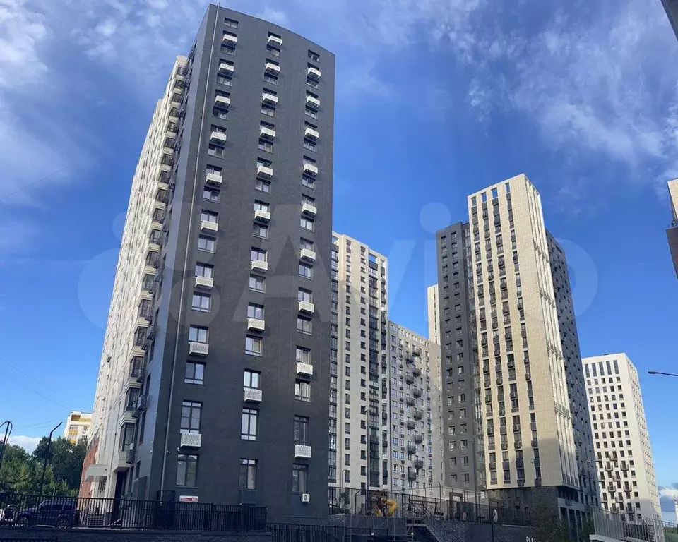 1-к. квартира, 35,4 м, 3/25 эт. - Фото 1