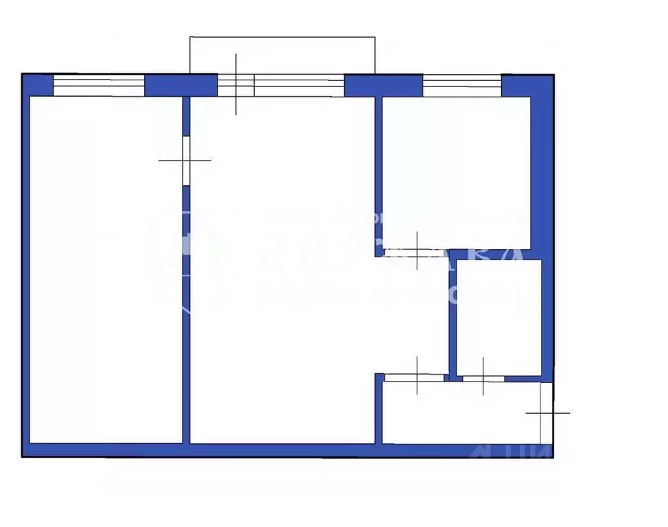 2-к кв. Кемеровская область, Ленинск-Кузнецкий муниципальный округ, ... - Фото 2