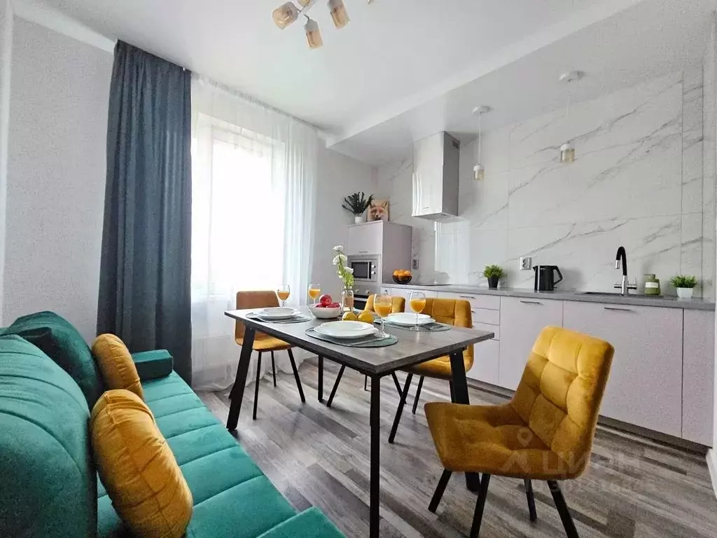 1-к кв. Вологодская область, Череповец просп. Луначарского, 55 (37.0 ... - Фото 2