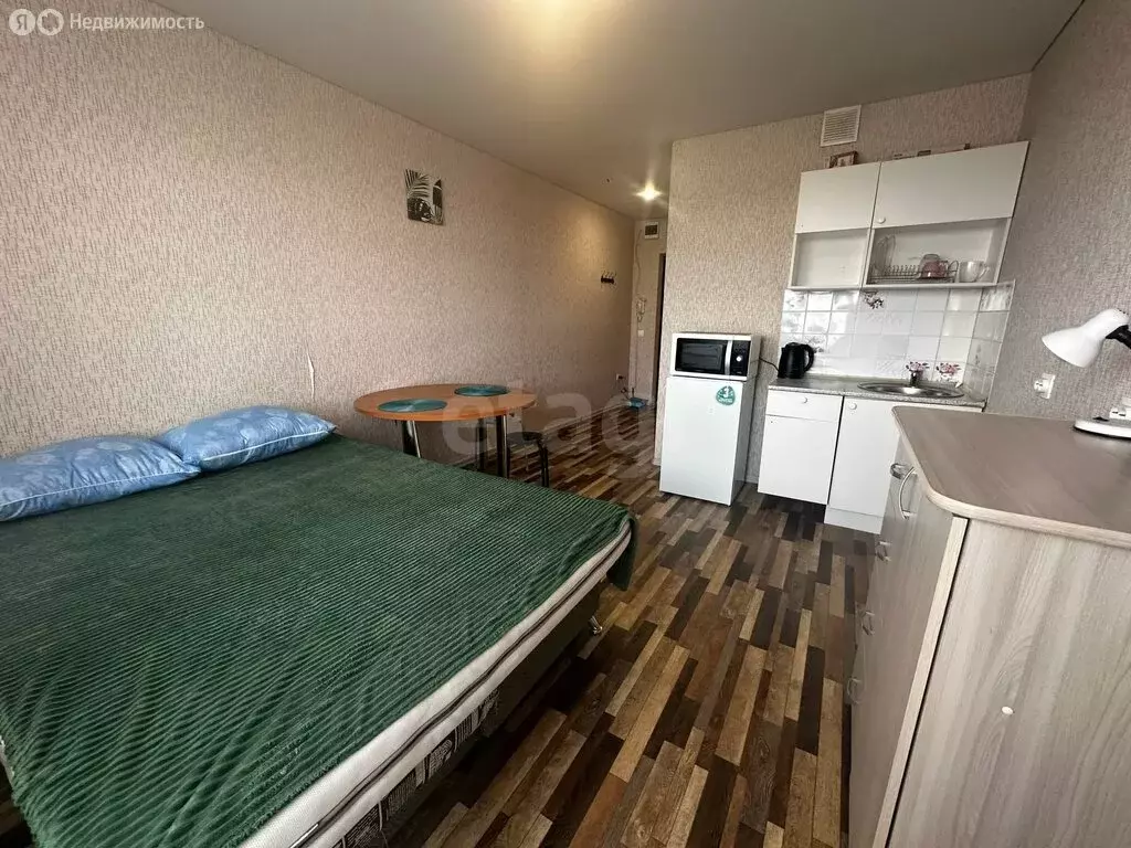 Квартира-студия: Тюмень, улица Тимофея Чаркова, 28 (20.7 м) - Фото 2