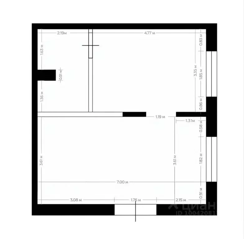 Торговая площадь в Московская область, Люберцы городской округ, Мирный ... - Фото 2