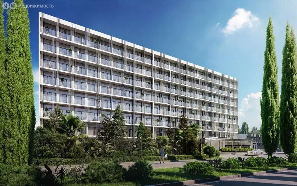 Квартира-студия: Сочи, улица Ленина, 217А (22 м) - Фото 1