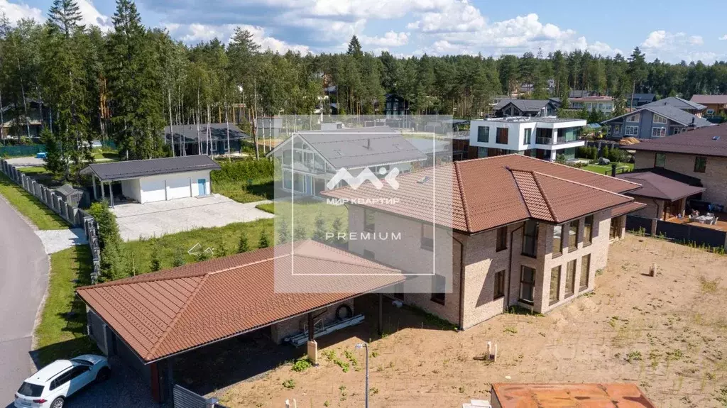 Коттедж в Ленинградская область, Выборгский район, Первомайское с/пос, ... - Фото 1