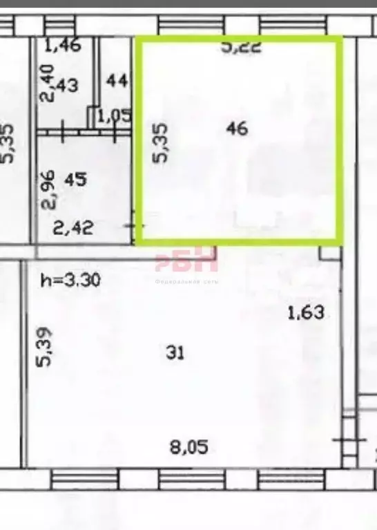 Торговая площадь в Пензенская область, Пенза просп. Победы (30 м) - Фото 2