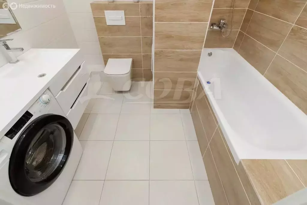 1-комнатная квартира: Тюмень, улица Федюнинского, 60к2 (46.6 м) - Фото 1