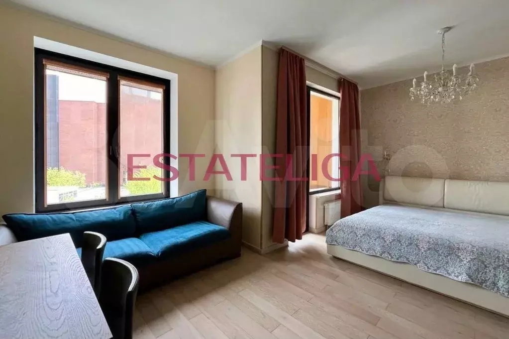 1-к. квартира, 45 м, 5/25 эт. - Фото 1