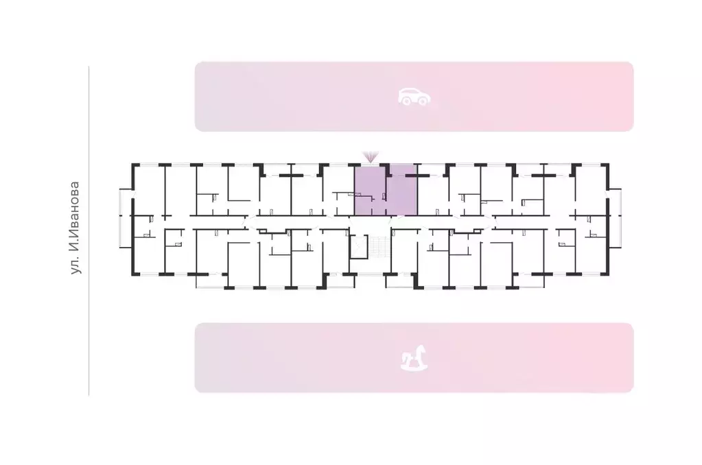1-к кв. Брянская область, Брянск Медовый кв-л, поз8 (35.14 м) - Фото 2