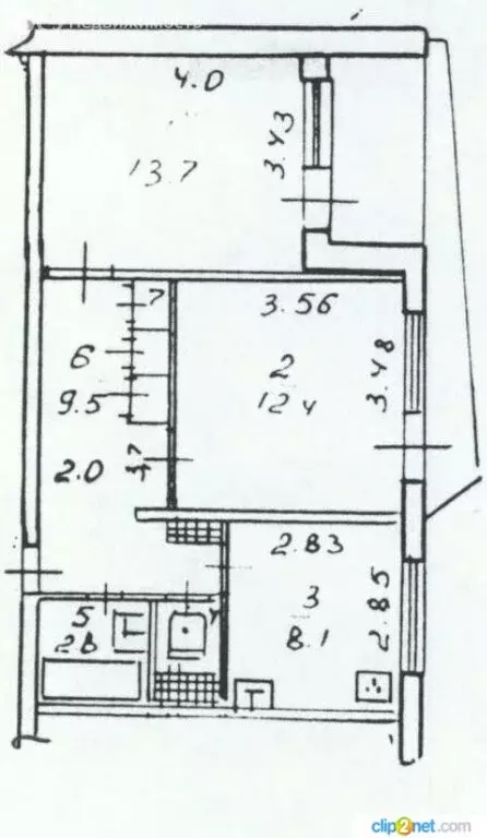 2-комнатная квартира: Новороссийск, Волгоградская улица, 48 (48.7 м) - Фото 2