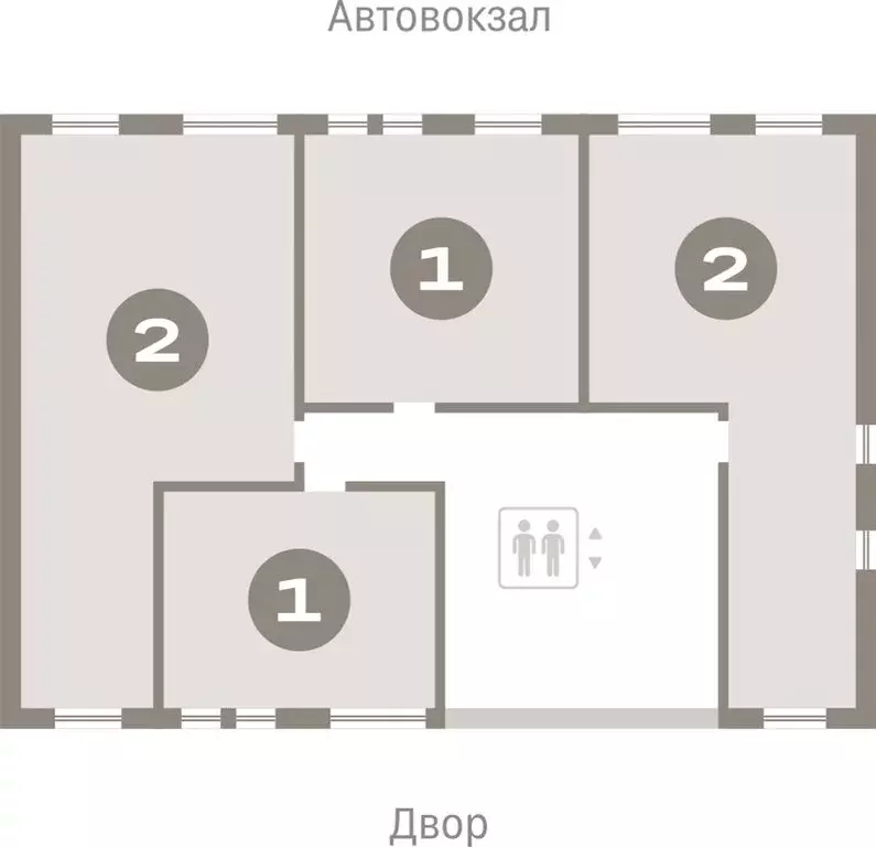1-комнатная квартира: Тюмень, жилой комплекс Республики 205 (44.26 м) - Фото 1
