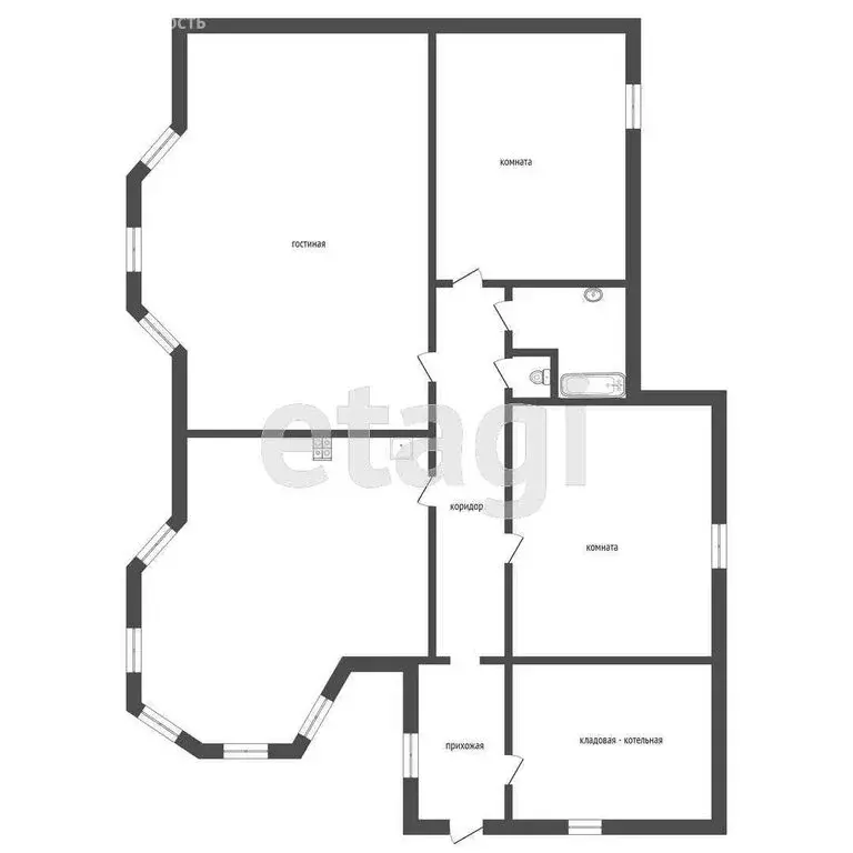 Дом в Онохино, улица Степана Суворова (120 м) - Фото 0