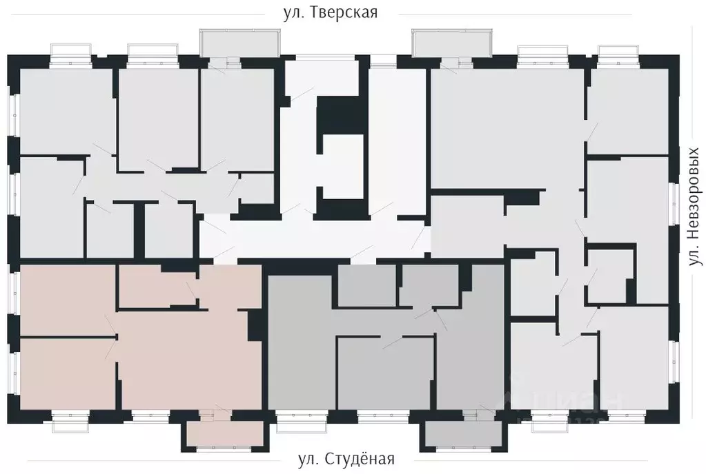 2-к кв. Нижегородская область, Нижний Новгород Резиденция жилой ... - Фото 2