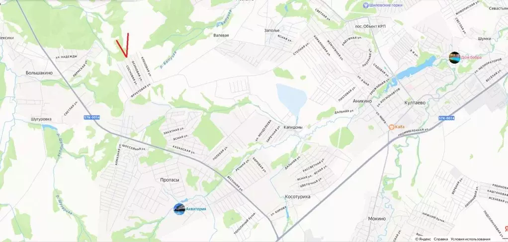 Участок в Пермский край, Пермский муниципальный округ, д. Валевая, ... - Фото 1