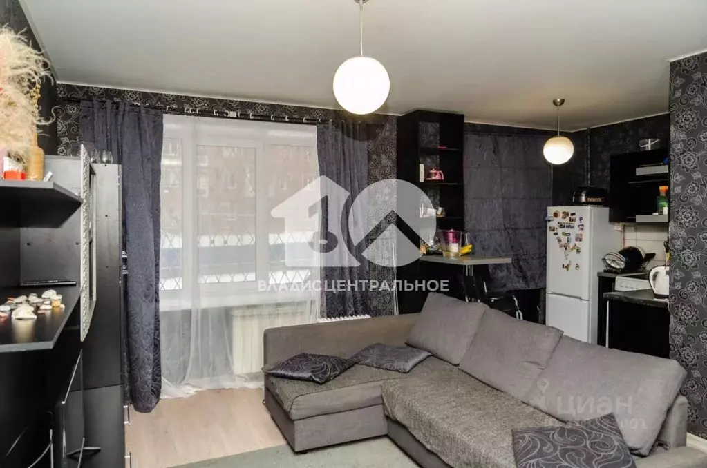 Студия Новосибирская область, Новосибирск Каменская ул., 84В (30.0 м) - Фото 0