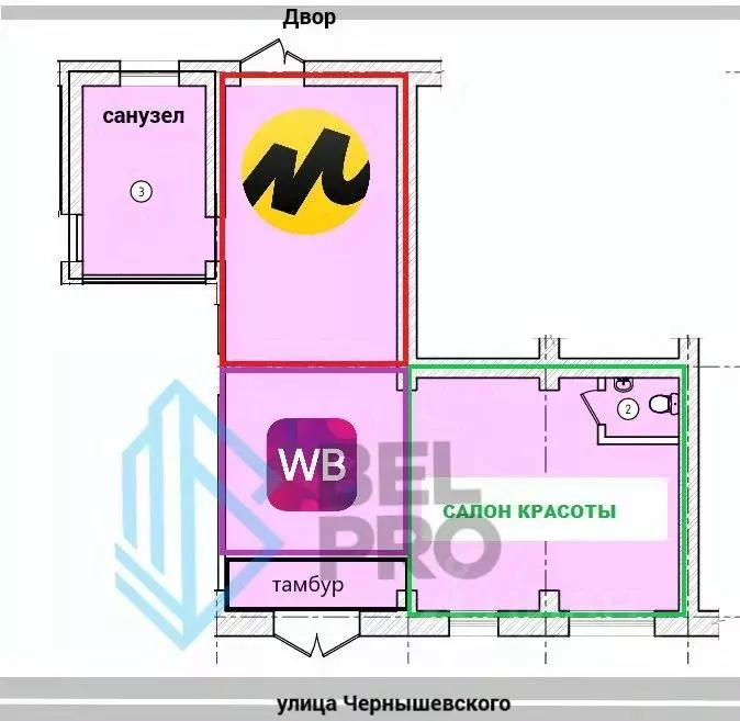 Торговая площадь в Московская область, Электросталь ул. Чернышевского, ... - Фото 2