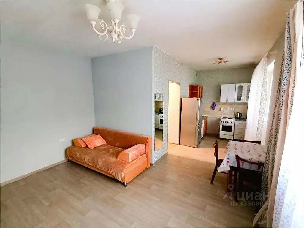 Студия Иркутская область, Иркутск Байкальская ул., 295/8 (30.0 м) - Фото 1