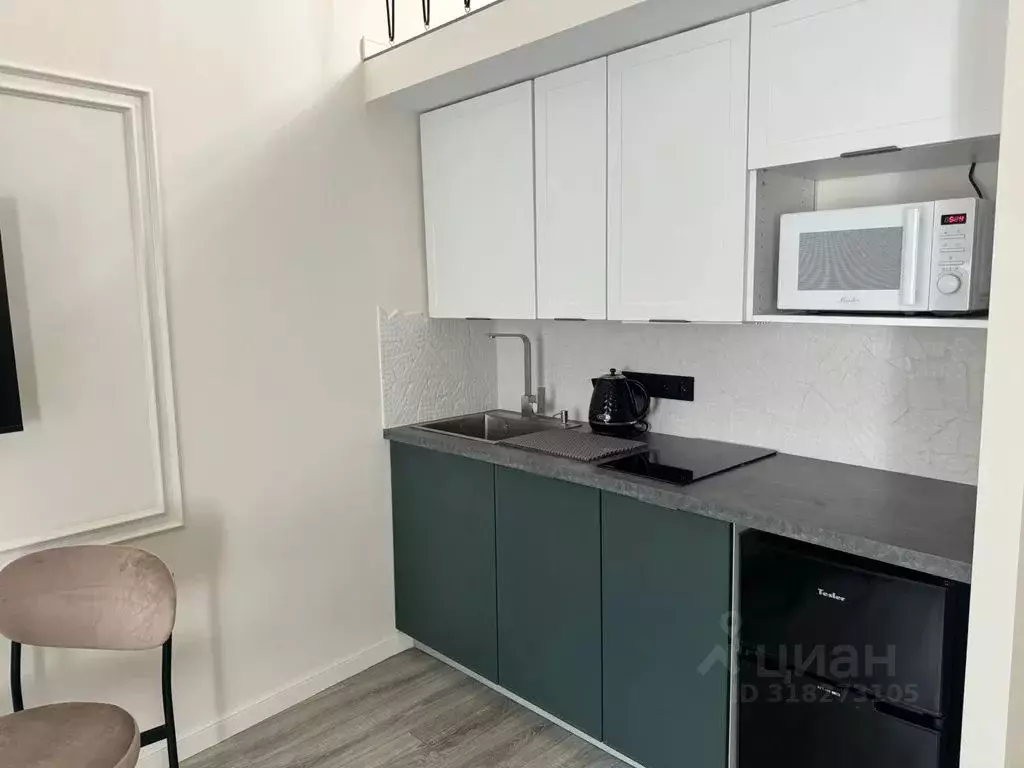 Студия Санкт-Петербург Тележная ул., 21 (32.0 м) - Фото 1