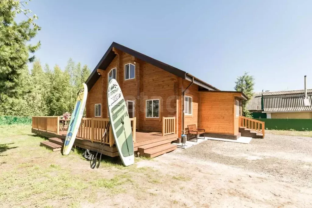 Дом в Ханты-Мансийский АО, Сургут Север-1 СТ, ул. Северная (153 м) - Фото 1