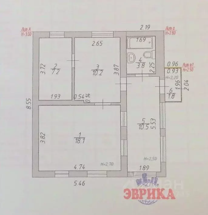 Дом в Краснодарский край, Крымск Морская ул., 34 (55 м) - Фото 2