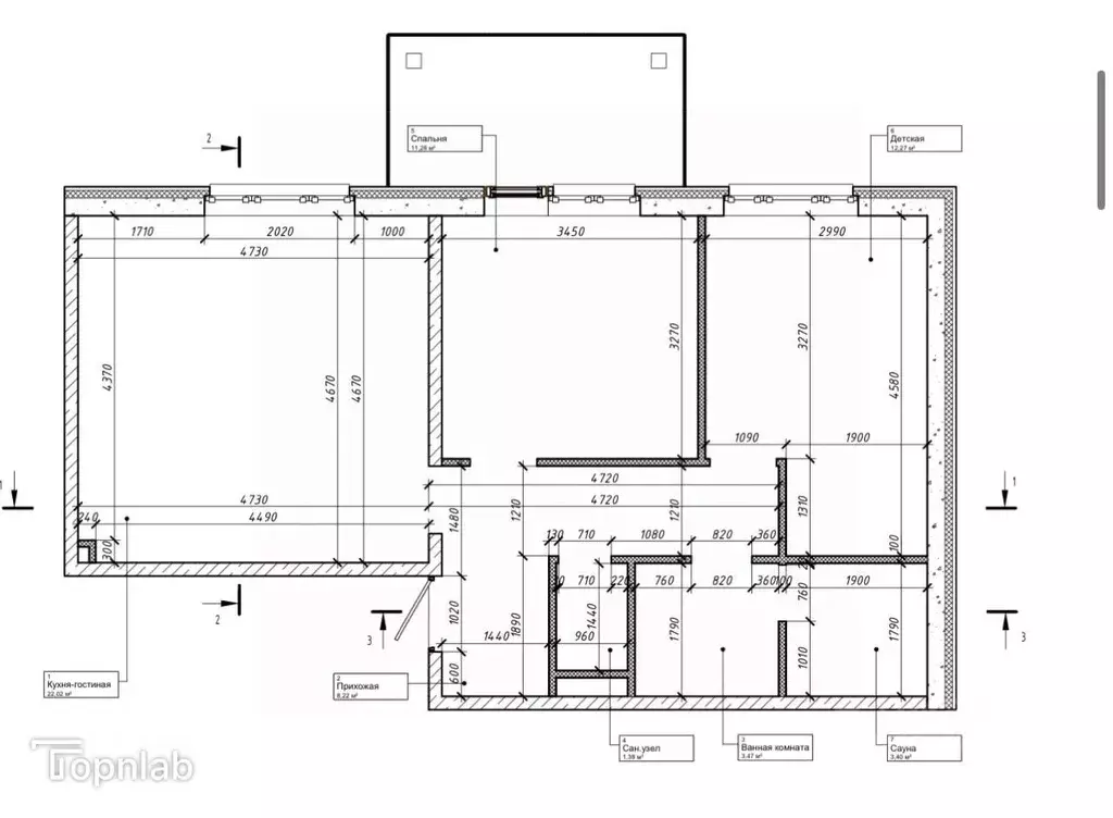 2-к кв. Ленинградская область, Всеволожск проезд Березовая роща, 1 ... - Фото 2
