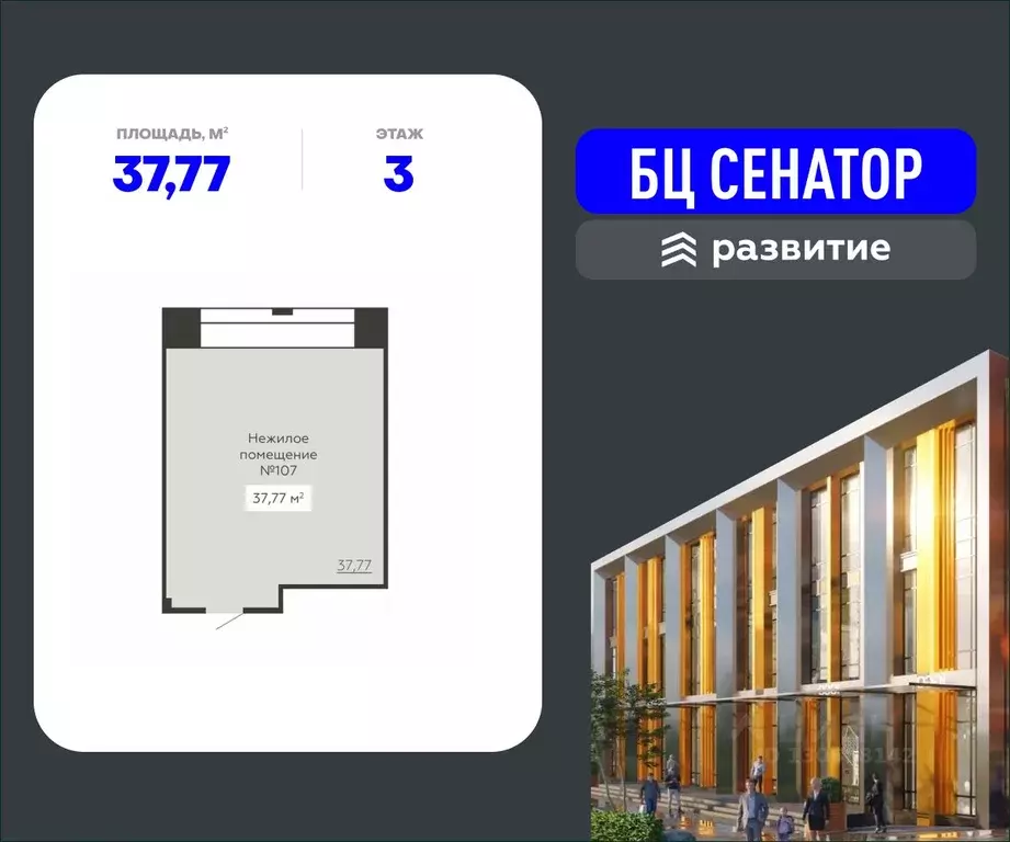 Помещение свободного назначения в Воронежская область, Воронеж ул. ... - Фото 1