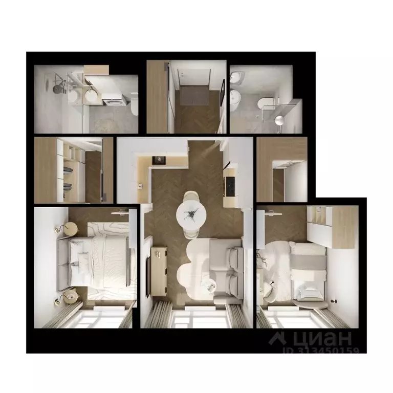 2-к кв. Бурятия, Улан-Удэ Советская ул., 6/2 (50.21 м) - Фото 1