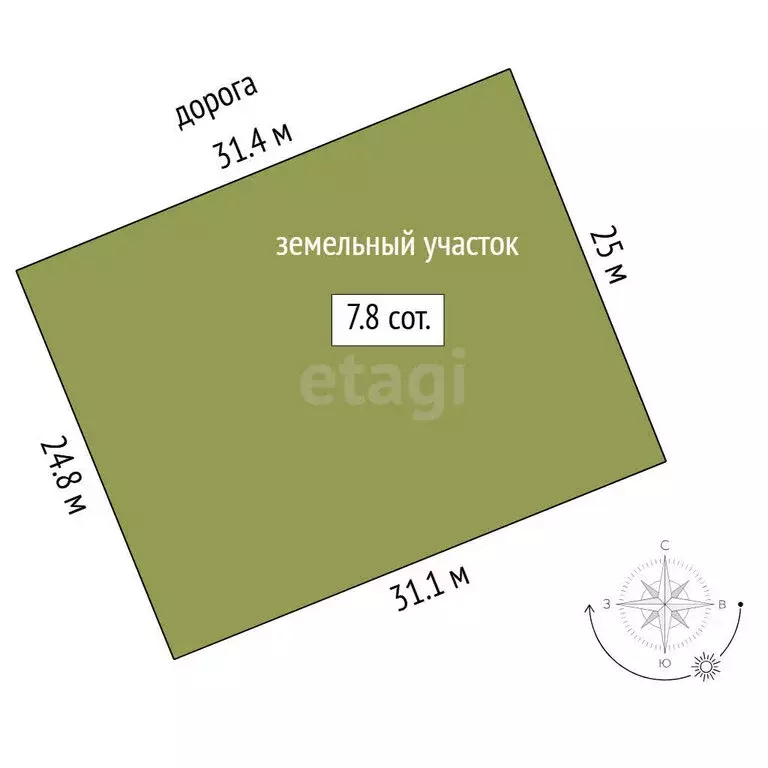 Участок в Тюменский муниципальный округ, СНТ Нефтехимик, 2-я улица ... - Фото 1