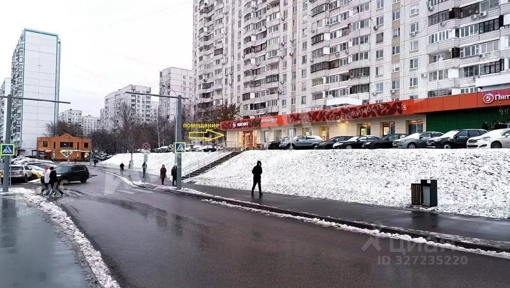 Помещение свободного назначения в Москва Братеевская ул., 16К1 (448 м) - Фото 1