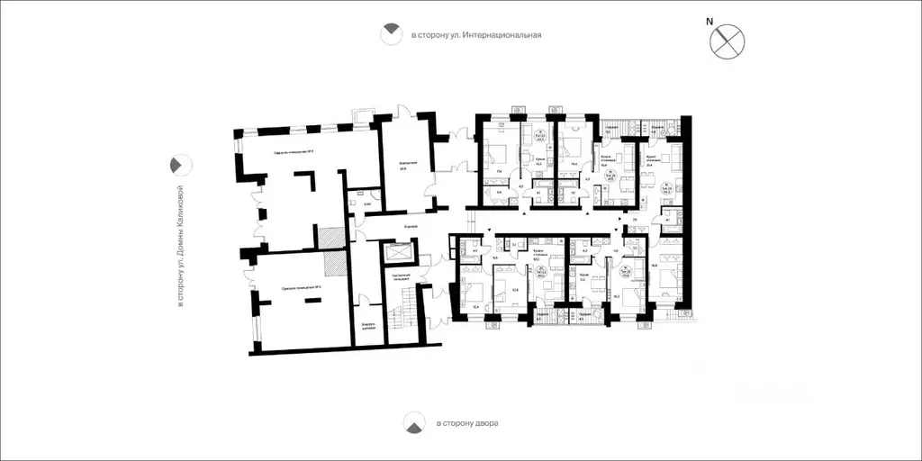 2-к кв. Коми, Сыктывкар Интернациональная ул., 200 (60.2 м) - Фото 1