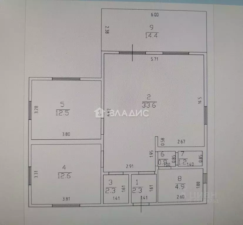 Дом в Калининградская область, Гурьевский муниципальный округ, пос. ... - Фото 2