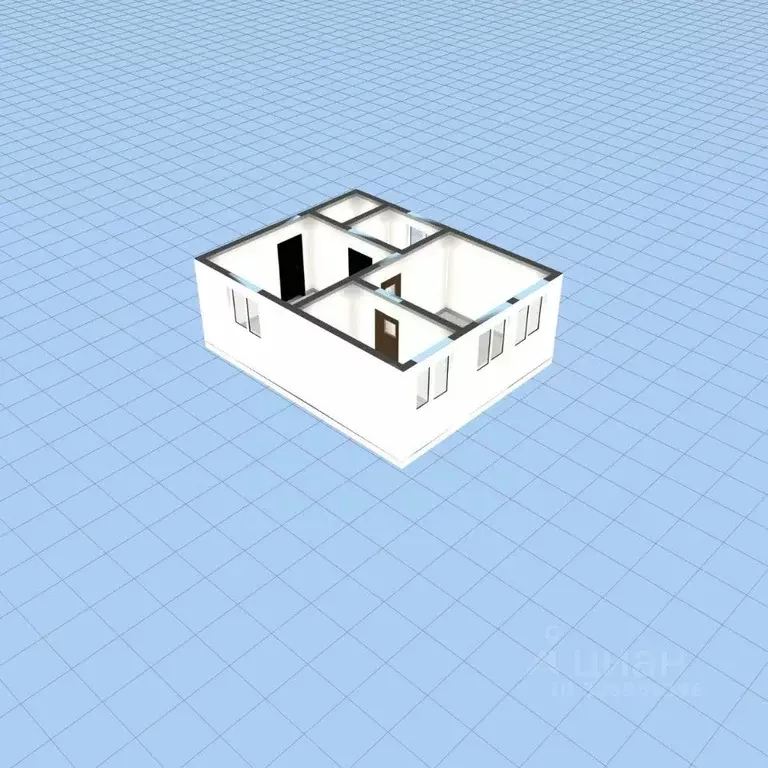 Дом в Белгородская область, Губкин Шахтерская ул., 8 (65 м) - Фото 1