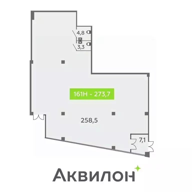 Офис в Санкт-Петербург бул. Головнина, 4 (274 м) - Фото 1