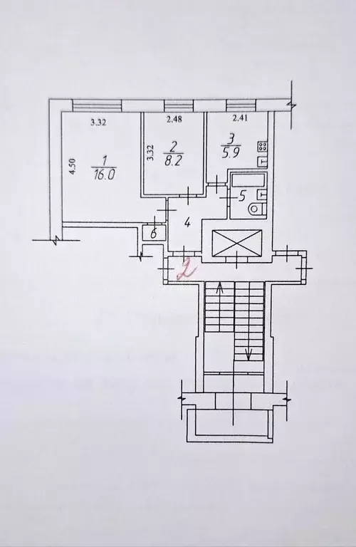 2-к кв. Московская область, Балашиха Железнодорожный мкр, ул. ... - Фото 0