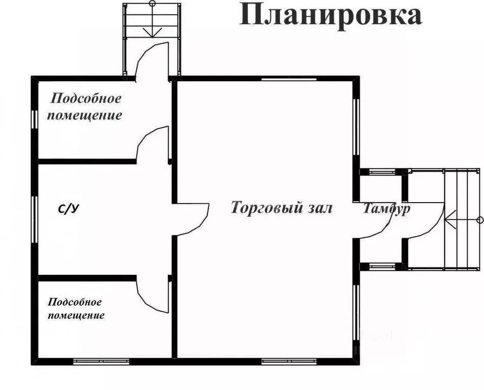 Торговая площадь в Тульская область, Волово рп ул. Слепцова, 50А (48 ... - Фото 2
