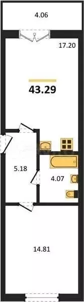 2-к. квартира, 60 м, 3/9 эт. - Фото 0