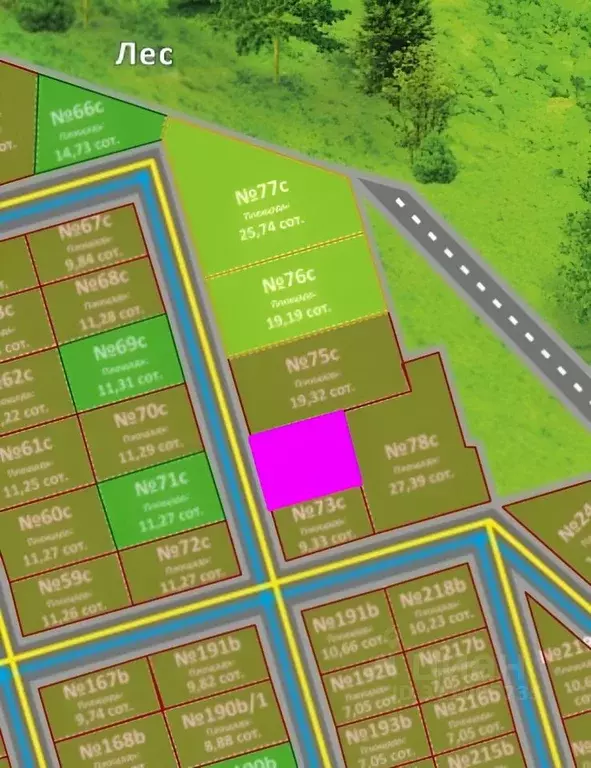 Участок в Пермский край, пос. Красный Восход, Фэмили Парк кп  (10.7 ... - Фото 2