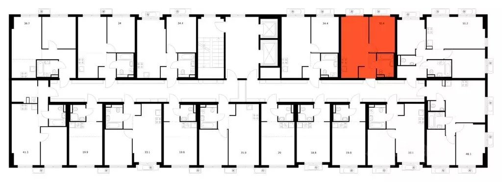 1-к кв. Московская область, Ленинский городской округ, Боброво пгт ... - Фото 2