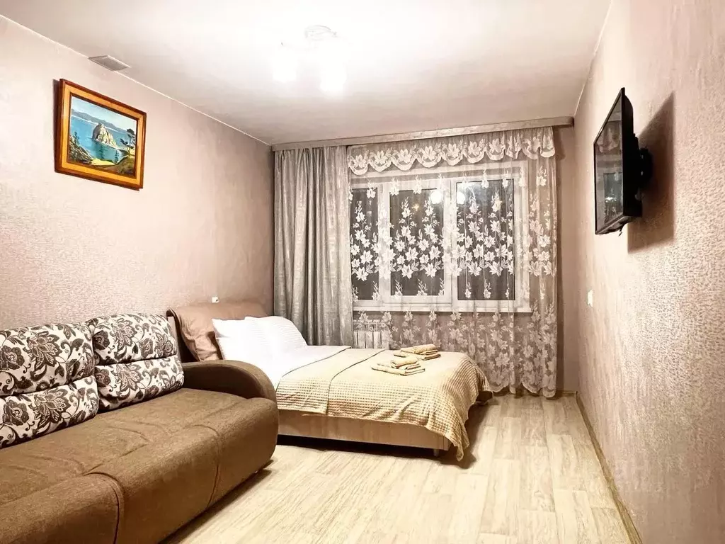 1-к кв. Иркутская область, Иркутск Юбилейный мкр, 72 (32.0 м) - Фото 1
