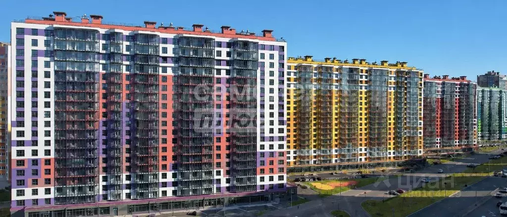 2-к кв. Санкт-Петербург Комендантский просп., 59к1 (56.4 м) - Фото 1