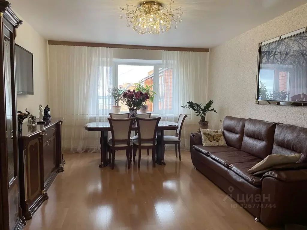 3-к кв. Чувашия, Чебоксары ул. Ардалиона Игнатьева, 5 (113.0 м) - Фото 1