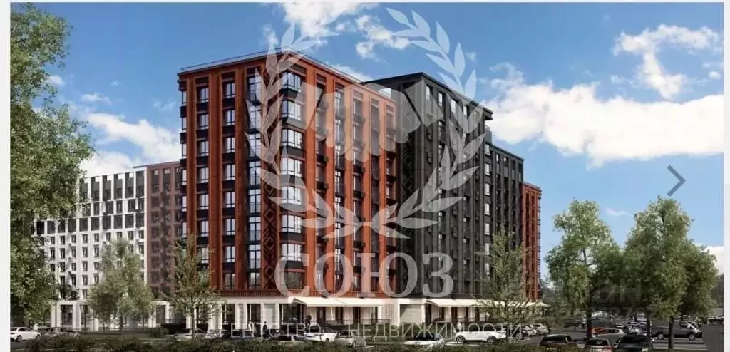 2-к кв. Калужская область, Калуга Московская ул., 250 (64.65 м) - Фото 1