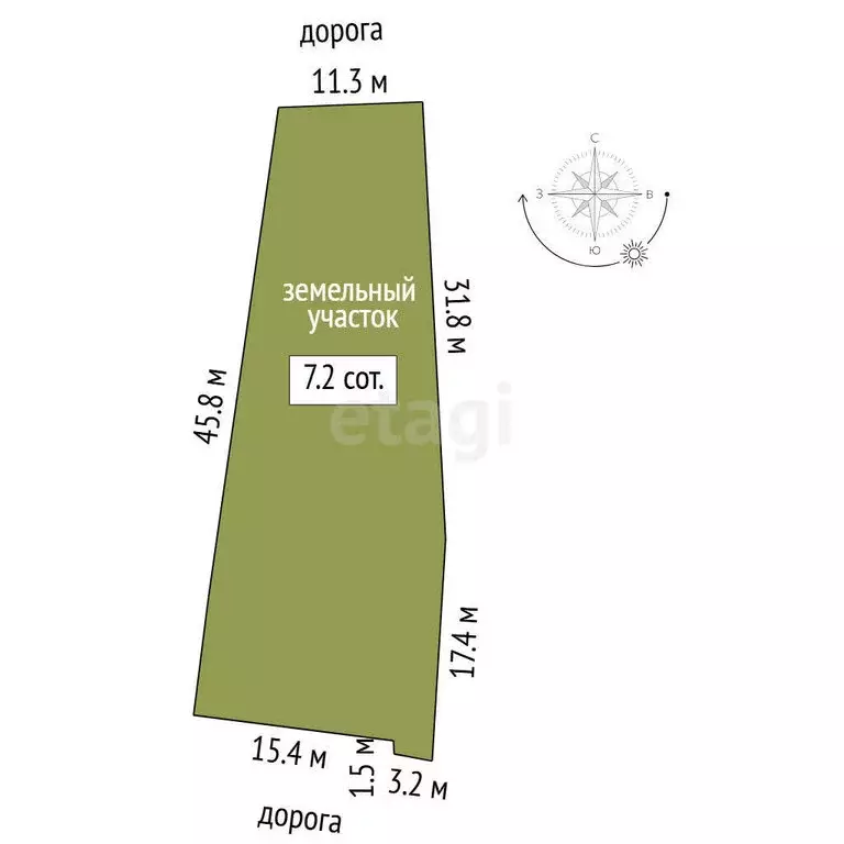 Дом в село Яр, улица Павла Бузолина (78.5 м) - Фото 2