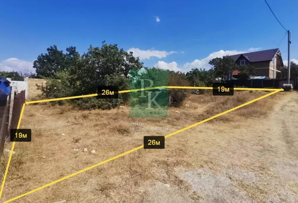 Участок в Севастополь пер. Кривой, 21А (5.0 сот.) - Фото 2