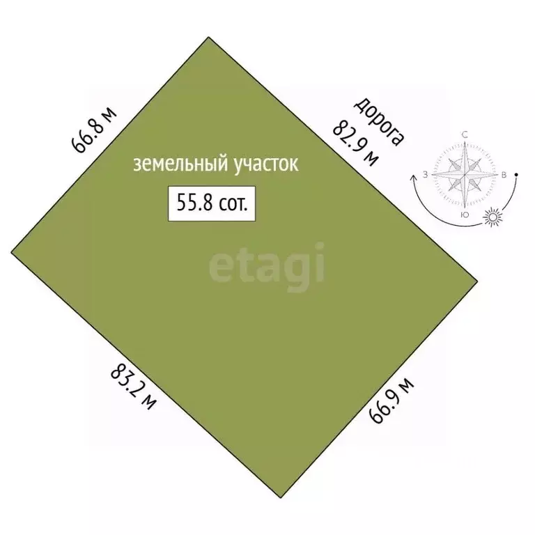 Участок в Ростовская область, Аксайский район, Щепкинское с/пос, пос. ... - Фото 2