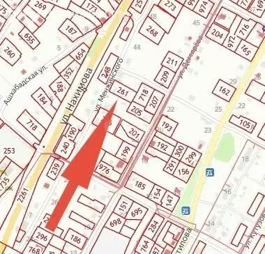 Участок в Кемерово, улица Менжинского (1192 м) - Фото 2