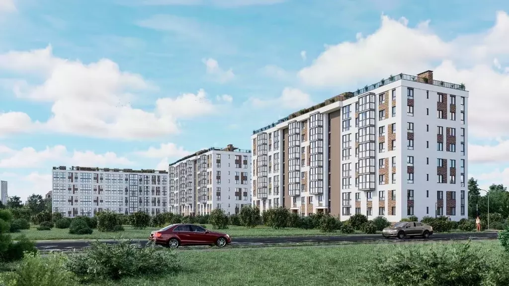 3-к кв. Калининградская область, Калининград ул. Генерала Толстикова ... - Фото 2